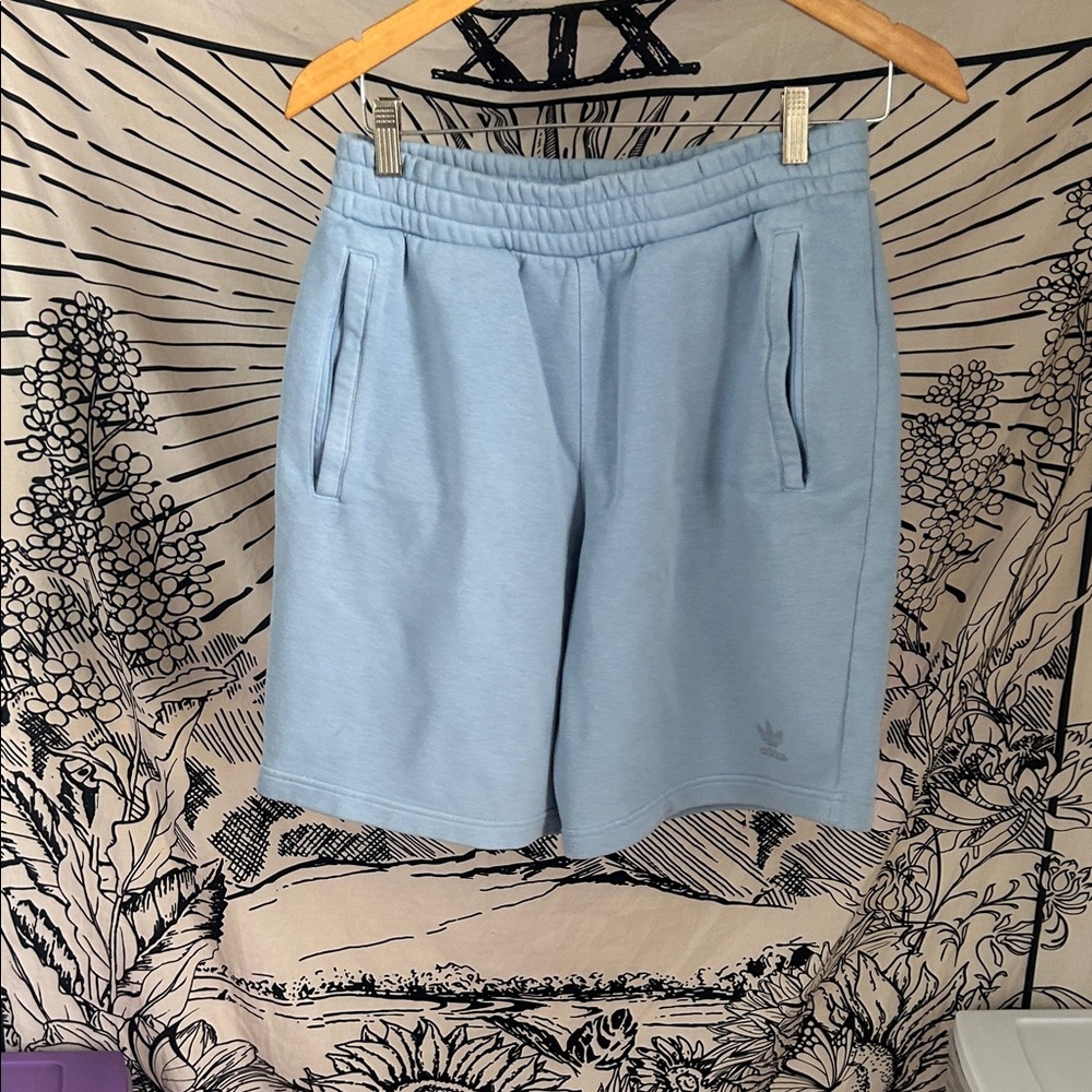 Light Blue Adidas Shorts